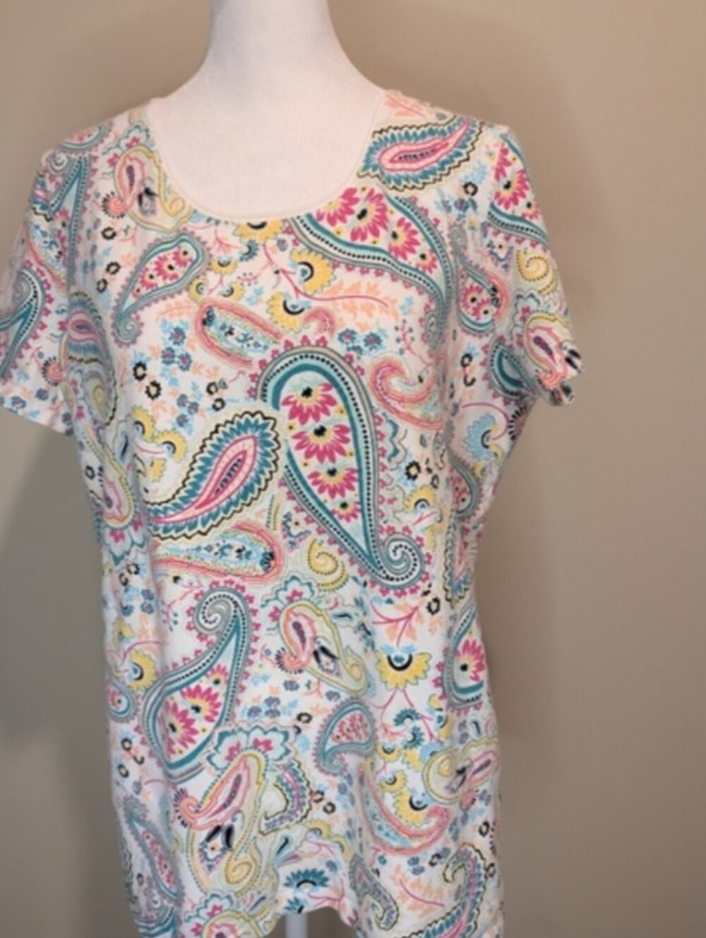 Kim Rogers 8 Shirt Bundle Multi-Color Short Sleeve Tees - L - Picture 4 of 9